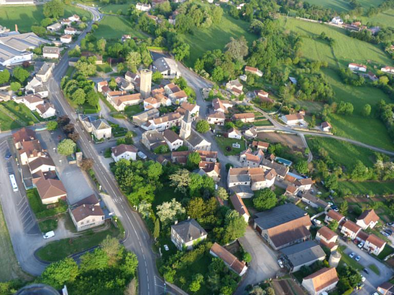 Martiel vue du ciel