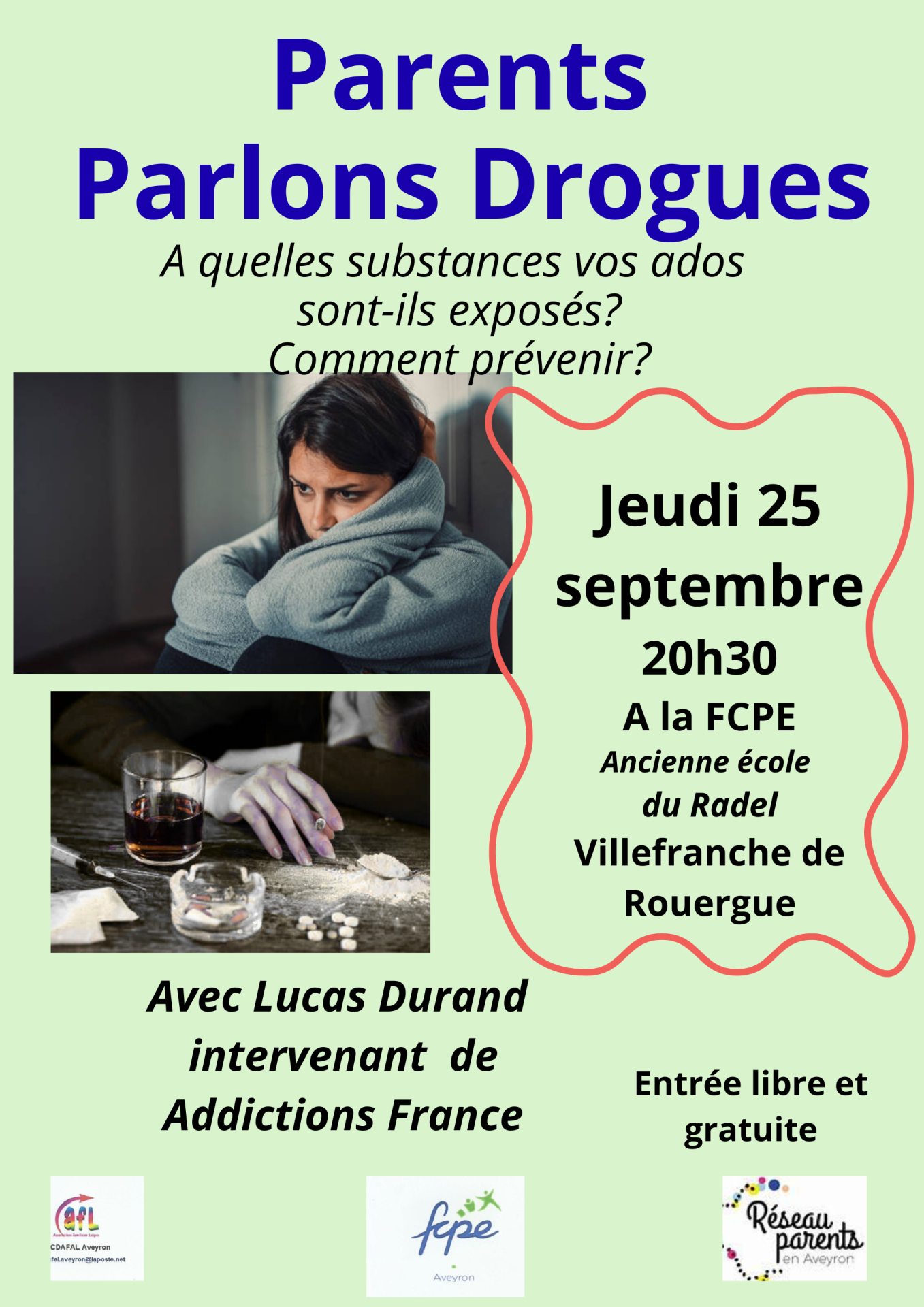 Lire la suite à propos de l’article Soirée info débat addictions